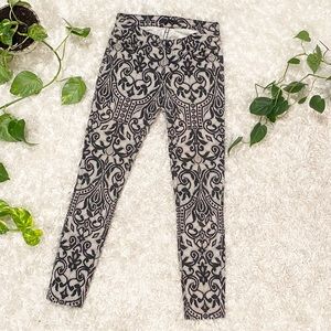 Seven 7 For All Mankind stained glass window jeans